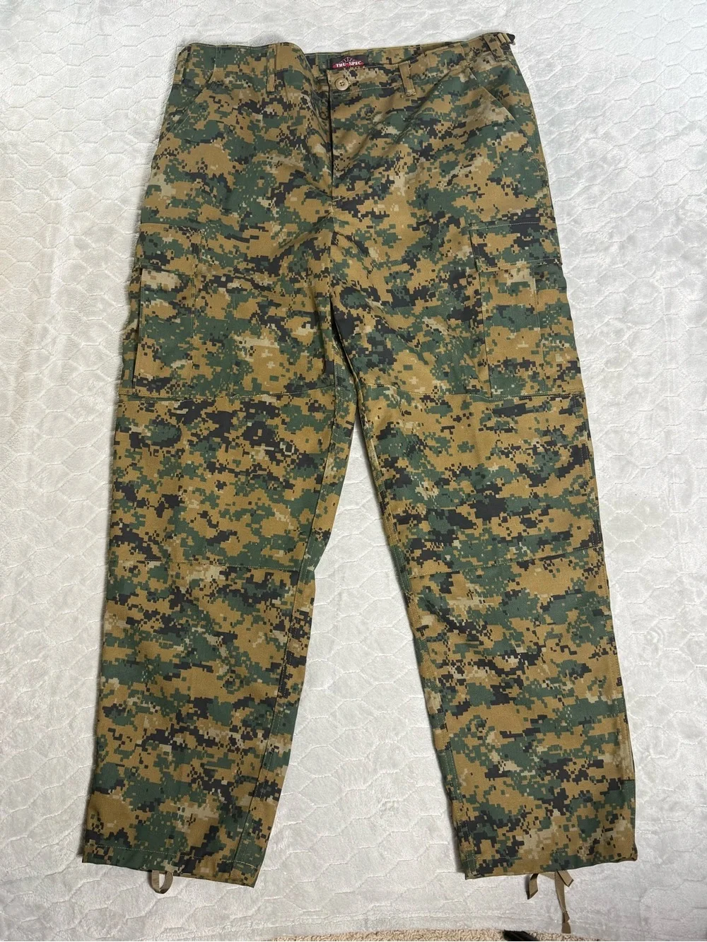 Tru Spec TRU Tactical Response Uniform MARPAT Digital Camo Cargo Pants L